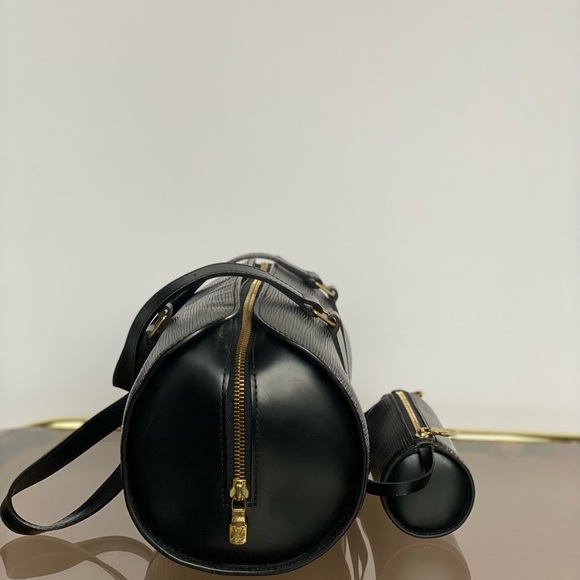 ๐ฏ Authentic Louis Vuitton Black Epi Papillon 30 Bag and Mini Bag Set - Picture 5 of 6